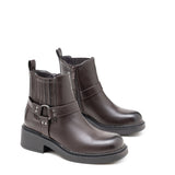 SHOES Finja Damen stiefel 68352 Restudsalg Brown