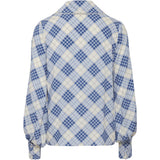 ICHI ICHI Damen bluse IHKISSY Restudsalg True Blue