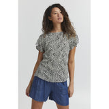 ICHI ICHI dame bluse IHMARRAKECH Restudsalg Birch
