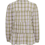 ICHI ICHI Damen bluse IXCHLOE Restudsalg Levender Herb