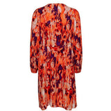 ICHI ICHI dame kjole IHKALOVA Restudsalg Koi Multi Print