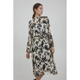 ICHI ICHI Damen Kleid IHRUGA Restudsalg Black