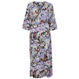 ICHI ICHI Damen Kleid IXFILLAPA Restudsalg Cold Wash Rose