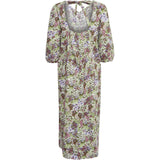 ICHI ICHI Damen Kleid IXMULAN Restudsalg Olive Night