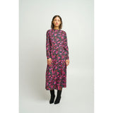 ICHI ICHI Damen Kleid IXRANJA Restudsalg Shocking Pink