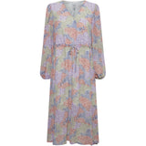 ICHI ICHI Damen Kleid IXULLA Restudsalg Garnet