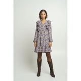 ICHI ICHI Damen Kleid IXYLVA Restudsalg Heirloom Lilac