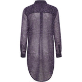 ICHI ICHI Damen Shirt IHCHIFFY Restudsalg Loganberry Small