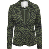 ICHI Ichi Damen blazer IHKATE Restudsalg Kombu green