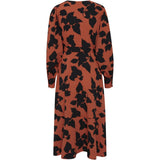 ICHI Ichi Damen Kleid IHCAVOLA Restudsalg Pureed pumpkin