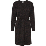 ICHI Ichi Damen Kleid IHKATE Restudsalg Coffee Bean