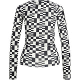 JJXX JJXX Damen Bluse JXGINA Restudsalg Black BLANC DE BLANC AOP