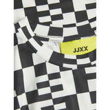 JJXX JJXX Damen Bluse JXGINA Restudsalg Black BLANC DE BLANC AOP