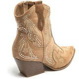 SHOES Jacqueline Damen Hausschuhe 9676A Restudsalg Camel