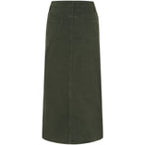 Jewelly Jewelly Damen Rock JW735 Skirt Kaki
