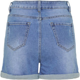 Jewelly Jewelly Damen Shorts JW716 Restudsalg Denim