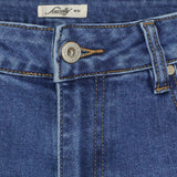 Jewelly Jewelly Damen Shorts JW720 Restudsalg Denim
