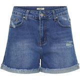 Jewelly Jewelly Damen Shorts JW720 Restudsalg Denim