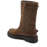 SHOES Kasia Damen stiefel 7595A Restudsalg Olive