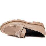 SHOES Kikka Damen Slipper 8021 Restudsalg Kaki