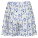 Liberté LIBERTÈ Damen-Shorts MIE Shorts CREME BLUE MUSSEL