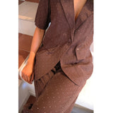 Liberté LIBERTÉ Damen Hose SIMI Pant CHOCO BROWN