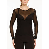 Liberté LIBERTÉ Damen MESH T-shirt Black