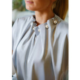 Liberté LIBERTE Damenbluse PIP T-shirt DUSTY LIGHT BLUE
