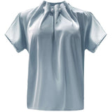 Liberté LIBERTE Damenbluse PIP T-shirt DUSTY LIGHT BLUE