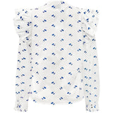 Liberté LIBERTE Damenn bluse HEATHER 22165 Restudsalg WHITE BLUE CHERRY