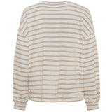 LULULIA LULULIA Damen Bluse LuOlivia 58935LU LS Tee Beige9