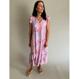 LULULIA LULULIA Damen Kleid LuAlberte 7050 Dress Celeste6839tpa