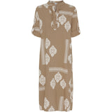LULULIA LULULIA Damen Kleid LuEva 94198 Dress Tabacco/Beige