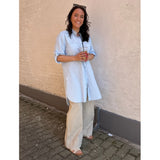 LULULIA LULULIA Damen Kleid Lufrida 1665LU Tunica Celeste
