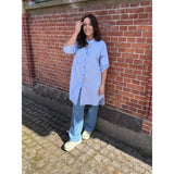LULULIA LULULIA Damen Kleid Lufrida 1665LU Tunica Light blue