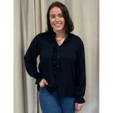 LULULIA LULULIA Damenbluse LuEllen 5897 Shirt Black