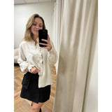 LULULIA LULULIA Damenbluse LuEllen 5897 Shirt Sabbia