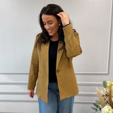 LULULIA LULULIA Gia Damen Blazer 6120-0 Blazer Camel20088