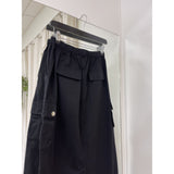 LULULIA LULULIA STUDIOS Damen Cargo Rock Lula Skirt Black