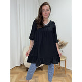 LULULIA LULULIA Studios Damen Kleid Luvilla 2003 Dress Black