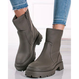SHOES Lara Stiefel 9389 Restudsalg Olive