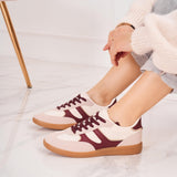 SHOES Laura Damen Sneakers 7589 Restudsalg Wine