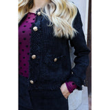 Liberté Liberté Damen Blazer Coco Restudsalg Black