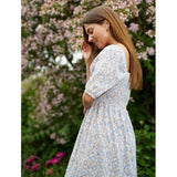 Liberté Liberté Damen Kleid 21268 Dress BLUE BROWN FLOWER