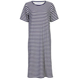 Liberté Liberte Damen Kleid Alma 9562. Dress BLUE CREME STRIPE