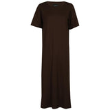 Liberté Liberte Damen Kleid Alma 9562. Dress Coffee Bean