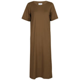 Liberté Liberte Damen Kleid Alma 9562. Dress SHITAKE BROWN