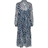 Liberté Liberté Damen Kleid MAGGIE Restudsalg Blue Zebra