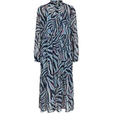 Liberté Liberté Damen Kleid MAGGIE Restudsalg Blue Zebra