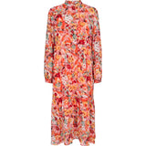 Liberté Liberté Damen Kleid MAGGIE Restudsalg Orange Pink Flower